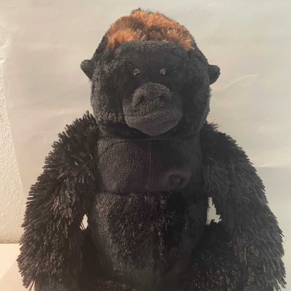 Wild Republic Silverback Gorilla stuffed animal GUC
